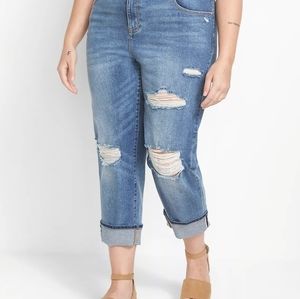Lane Bryant Signature Fit Crop Jeans